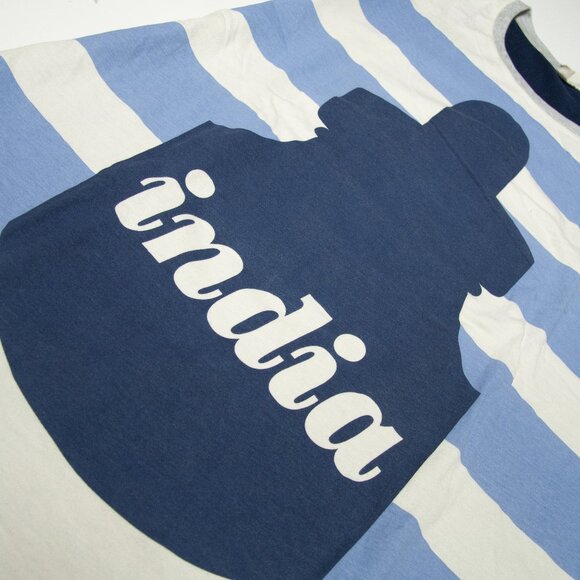 House Industries x Uniqlo Striped India Ink Bottle Typography TShirt Font Nerd L - Picture 4 of 9